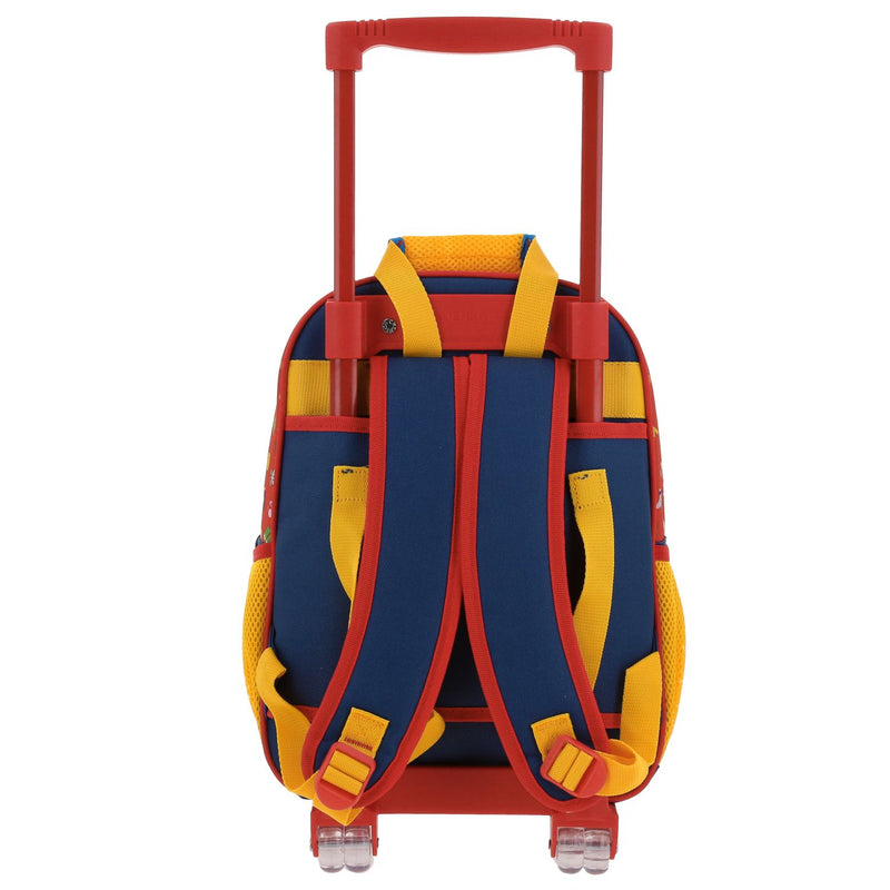 Mochila con Ruedas Azul Mario Bros Chenson Onder