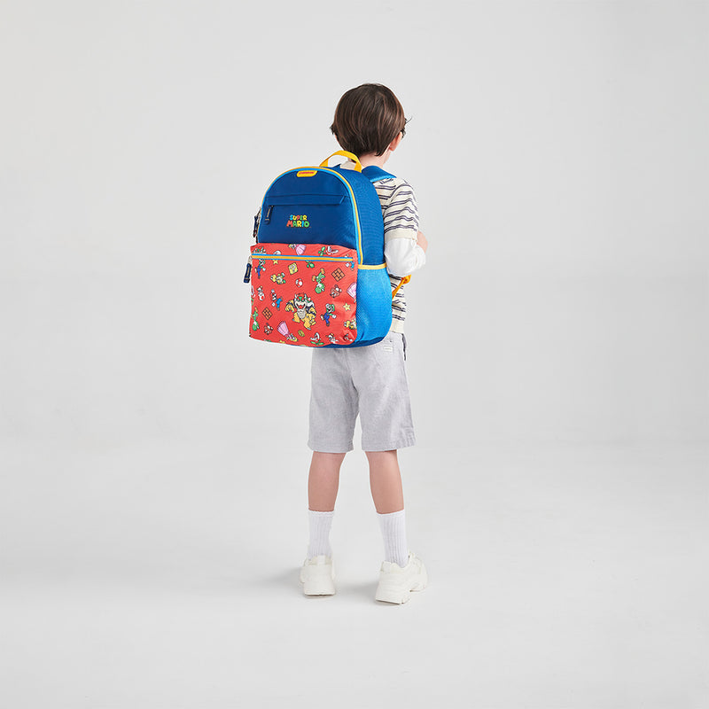 Mochila Azul Mario Bros Chenson Palac
