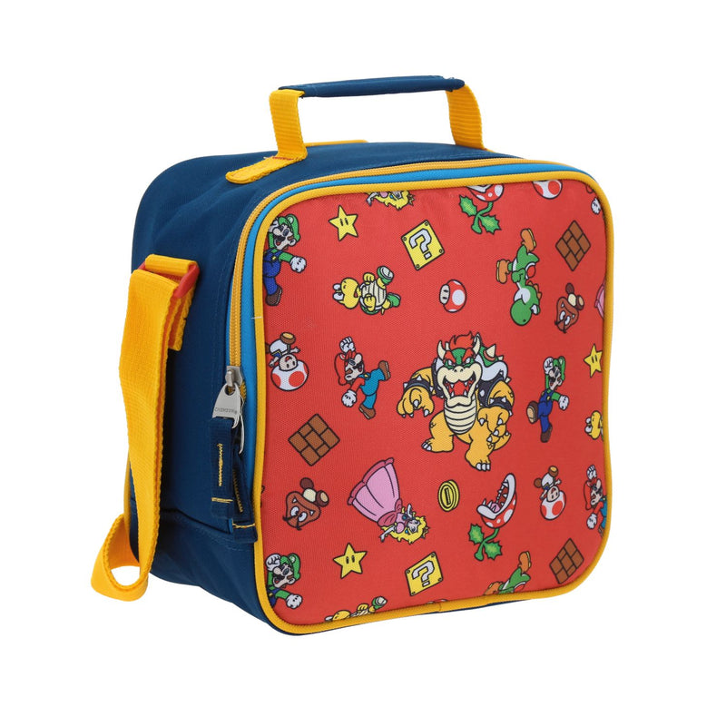 Lonchera Azul Mario Bros Chenson Palac