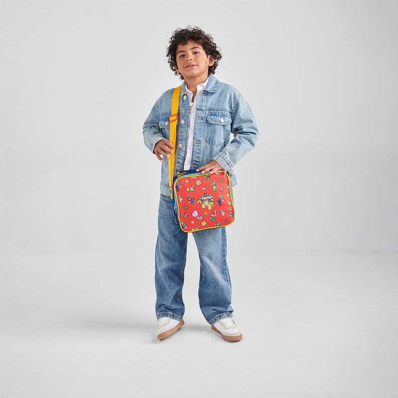 Lonchera Azul Mario Bros Chenson Palac