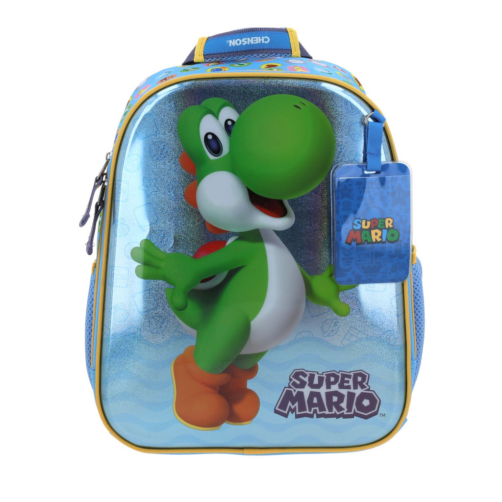Mochila De Yoshi Mochila Azul Yoshi Mario Bros Chenson Param
