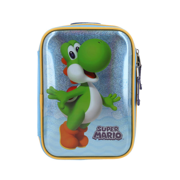 Lapicera Azul Yoshi 6D Mario Bros Chenson Param