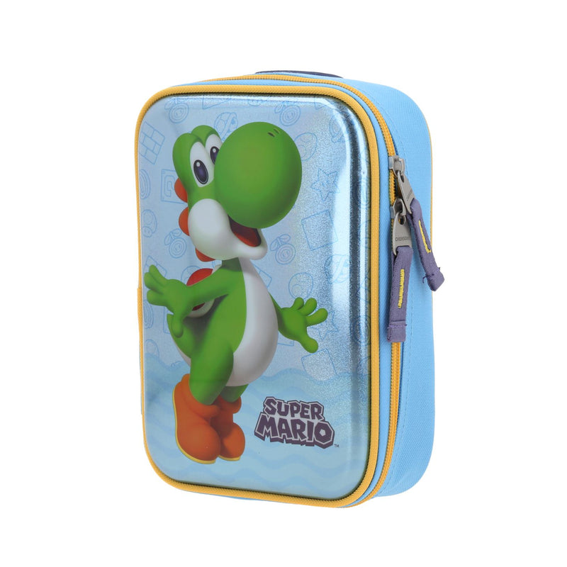 Lapicera Azul Yoshi 6D Mario Bros Chenson Param