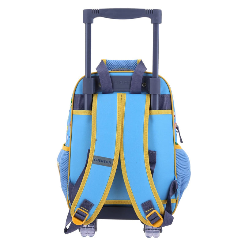 Mochila Azul con Ruedas Mario Bros Chenson Param