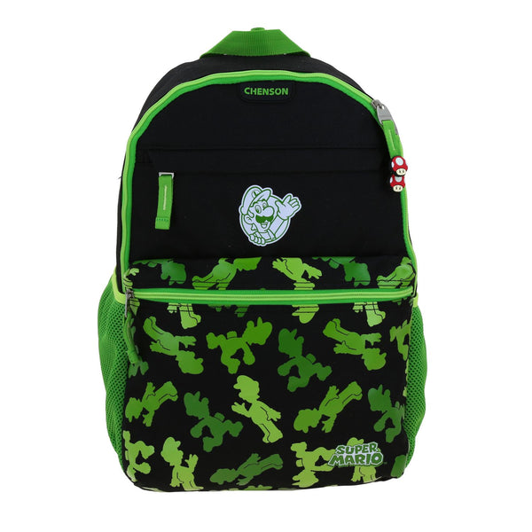 Mochila Verde Mario Bros Chenson Tonska