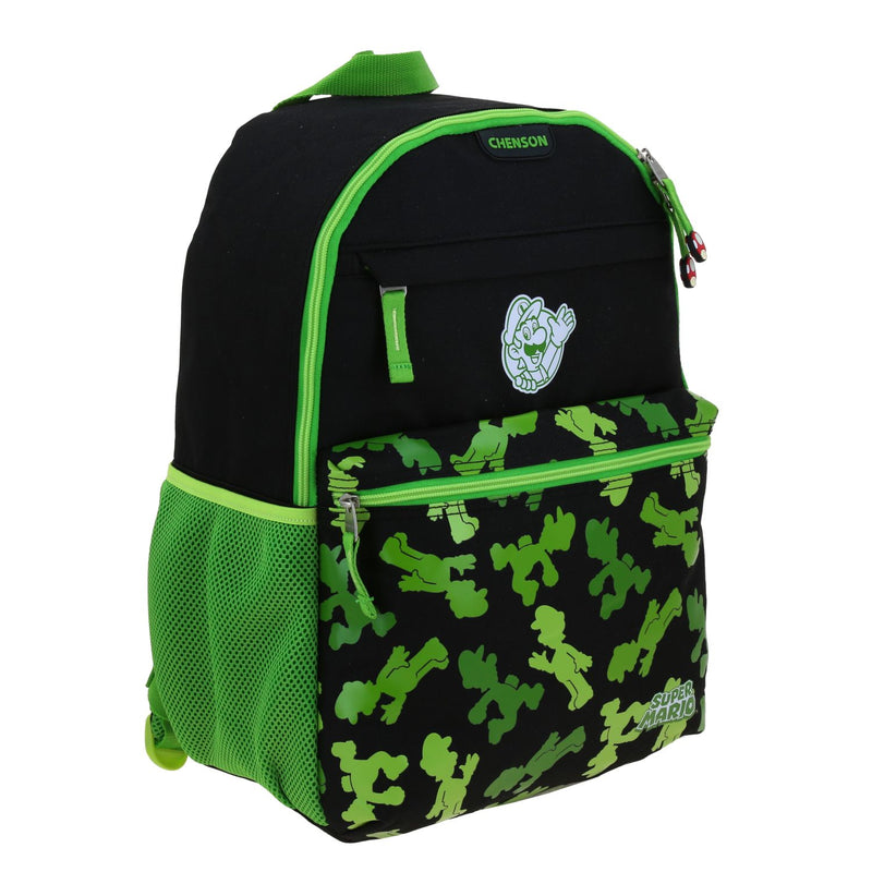 Mochila Verde Mario Bros Chenson Tonska