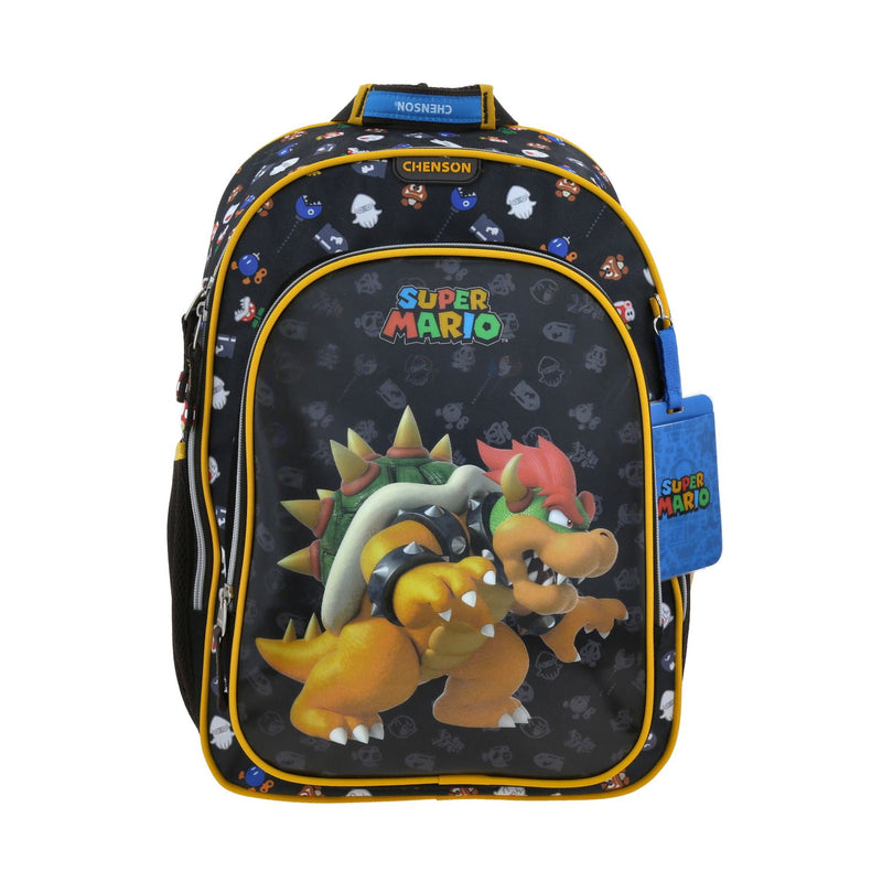 Mochila Negra Mario Bros Chenson Woat