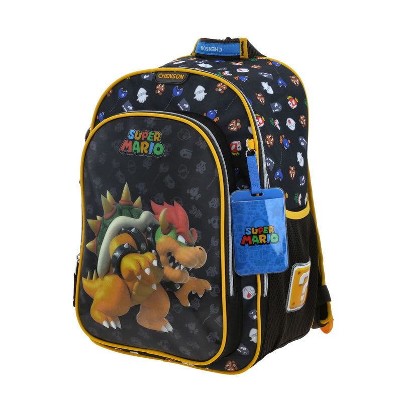 Mochila Negra Mario Bros Chenson Woat