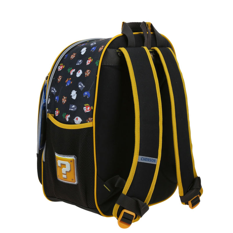 Mochila Negra Mario Bros Chenson Woat