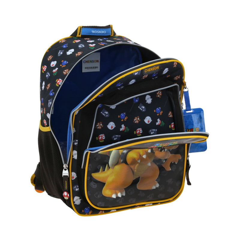 Mochila Negra Mario Bros Chenson Woat