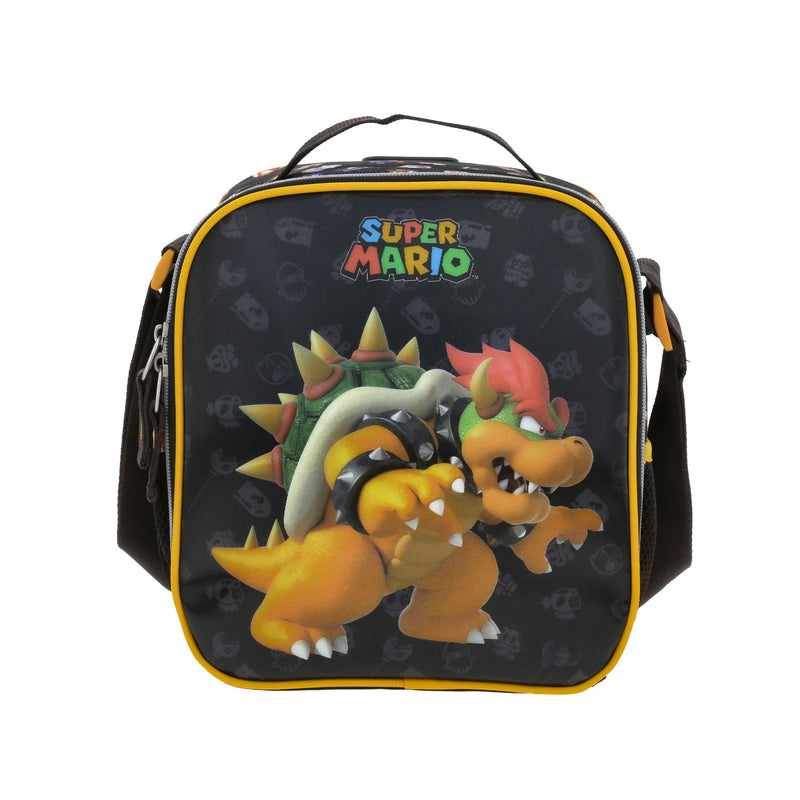Lonchera Color Negro Mario Bros Chenson Woat