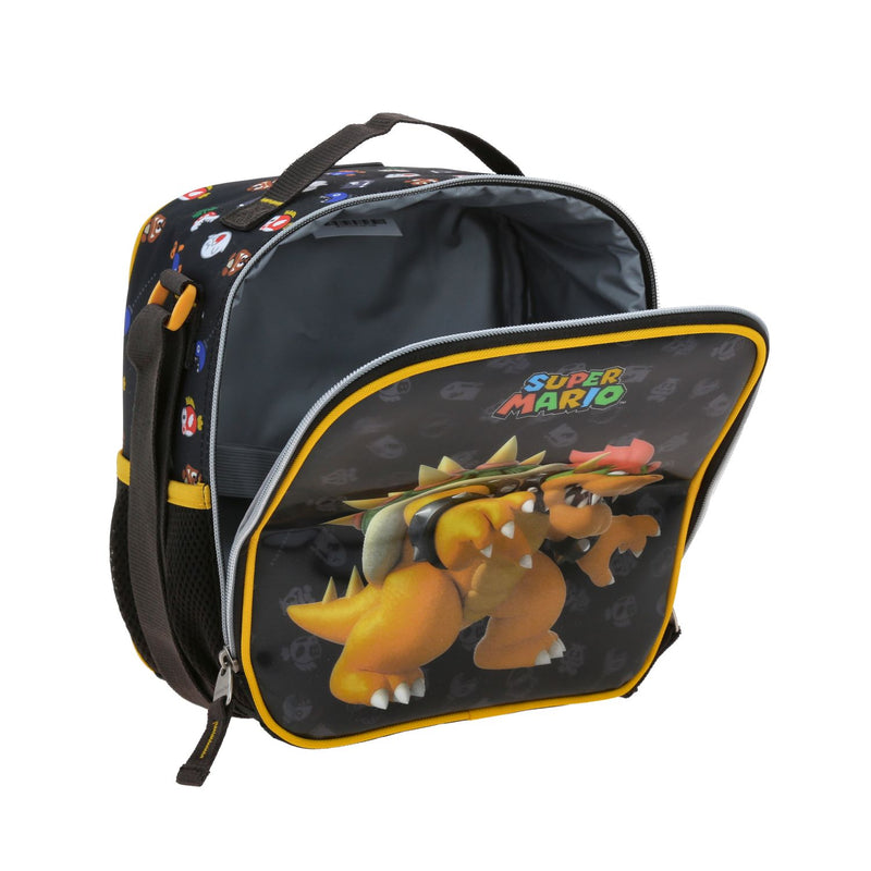 Lonchera Color Negro Mario Bros Chenson Woat