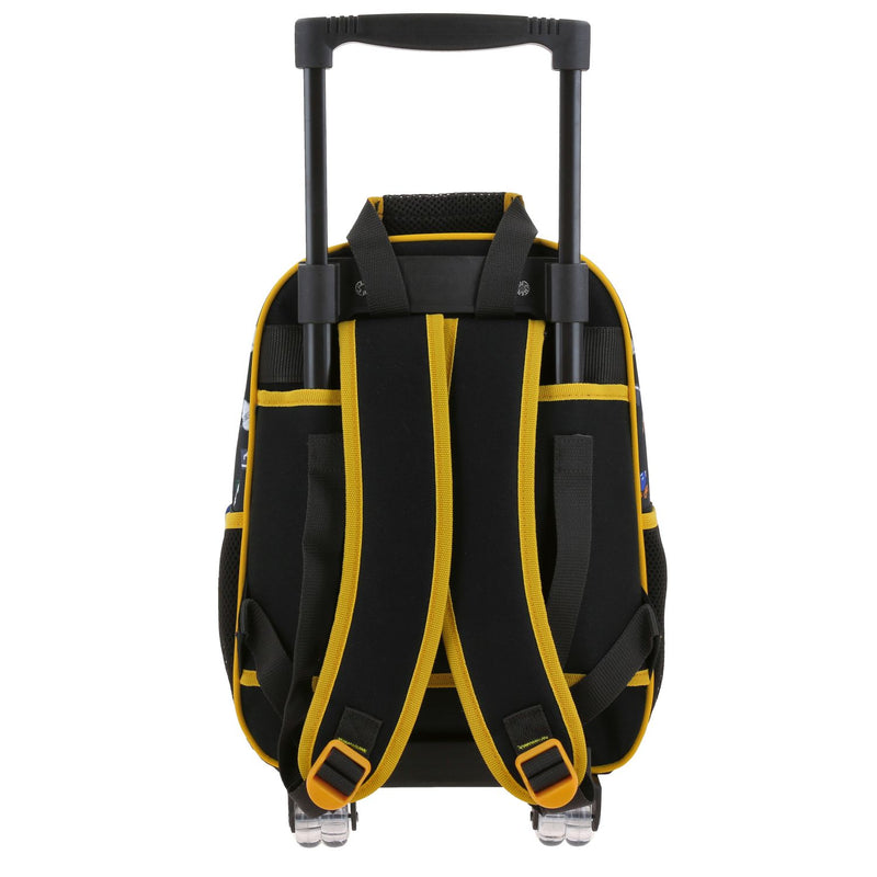 Mochila Negra con Ruedas Mario Bros Chenson Woat