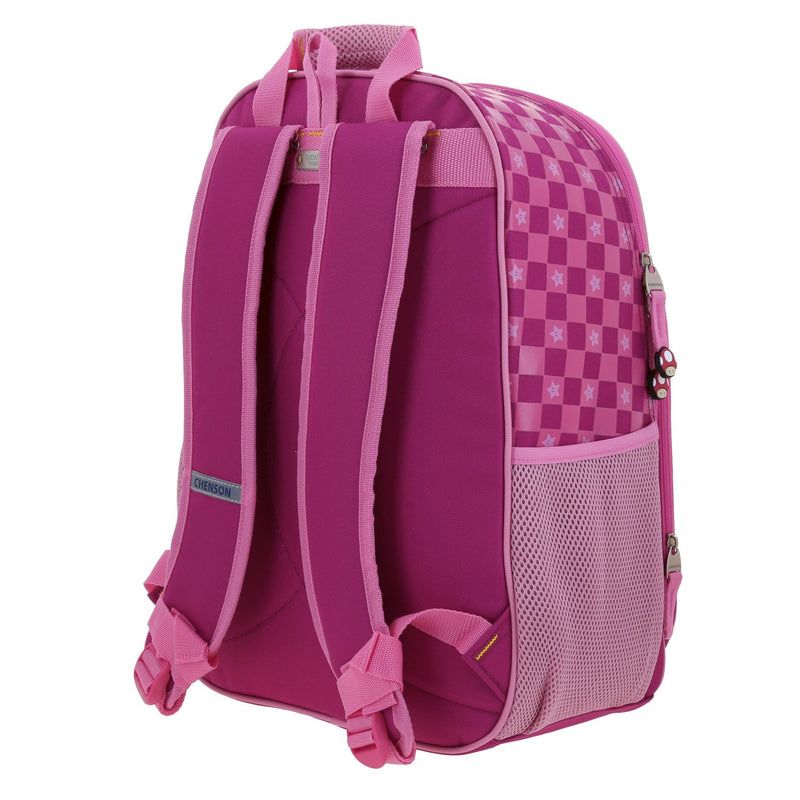 Mochila Rosa Mario Bros Chenson Barb
