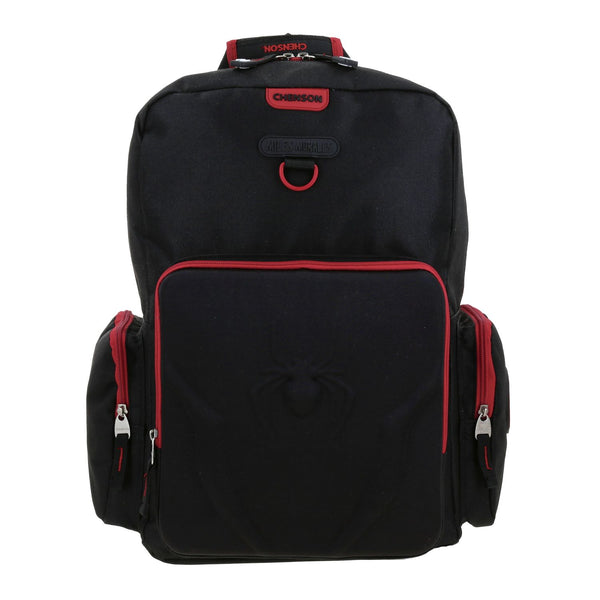 Mochila Negra Miles Morales Chenson Caps