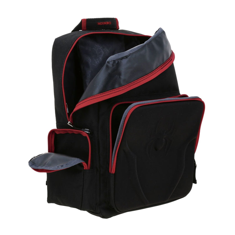 Mochila Negra Miles Morales Chenson Caps