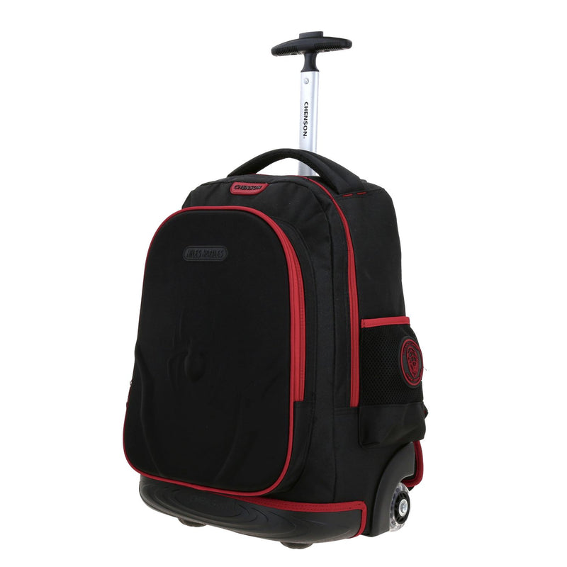 Mochila con Ruedas Negra Miles Morales Chenson Caps