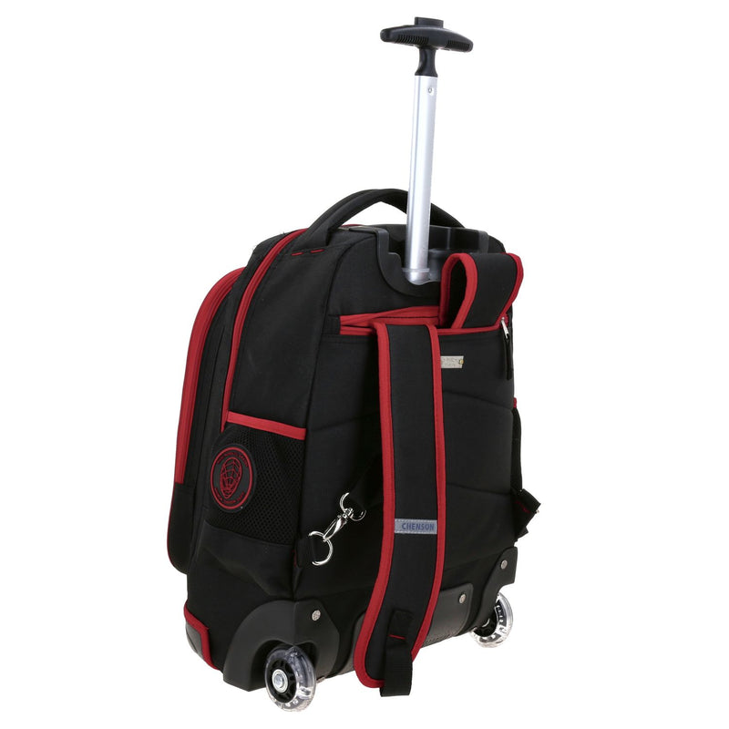 Mochila con Ruedas Negra Miles Morales Chenson Caps