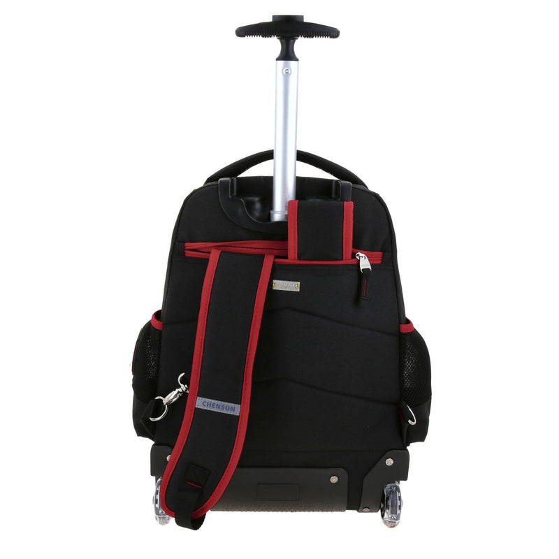 Mochila con Ruedas Negra Miles Morales Chenson Caps