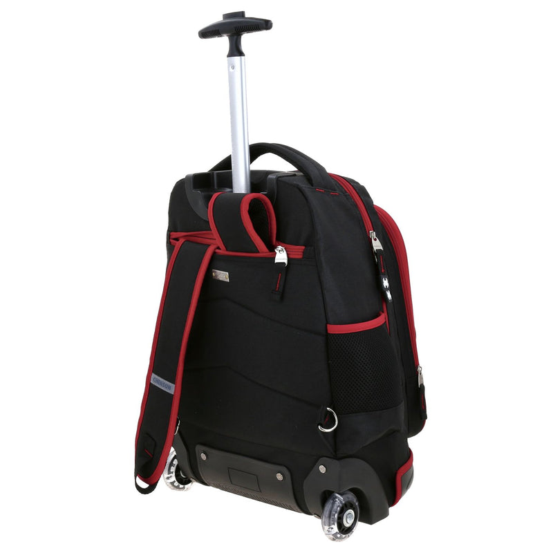 Mochila con Ruedas Negra Miles Morales Chenson Caps