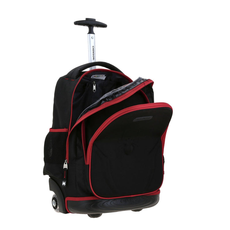 Mochila con Ruedas Negra Miles Morales Chenson Caps