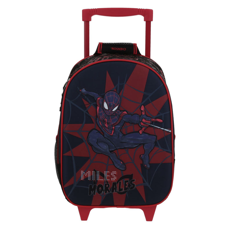 Mochila con Ruedas Negra Miles Morales Chenson Dotte