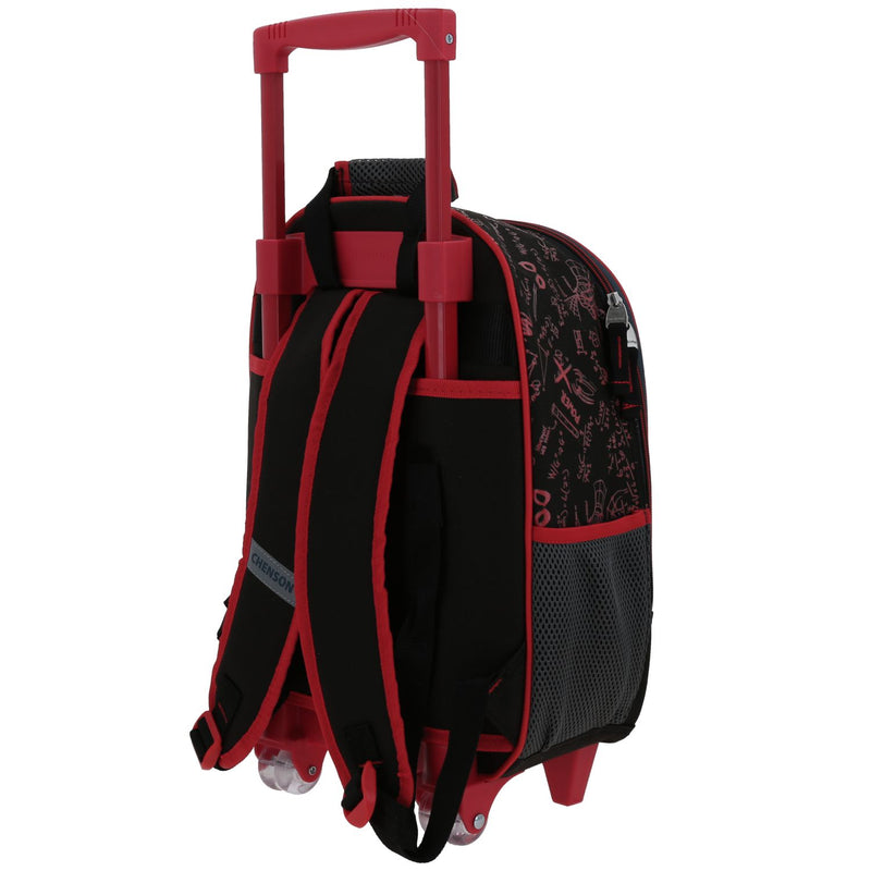 Mochila con Ruedas Negra Miles Morales Chenson Dotte