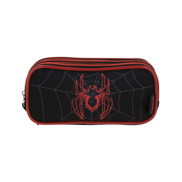 Lapicera Negra Diseño Araña Miles Morales Chenson Laiper