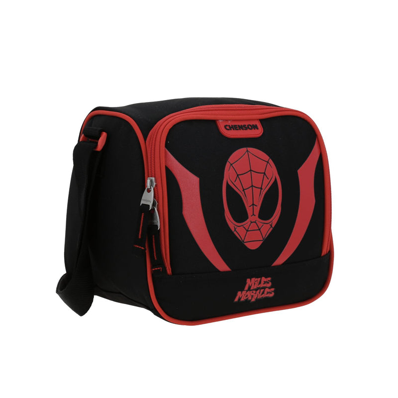 Lonchera Negra Relieve Miles Morales Chenson Sello