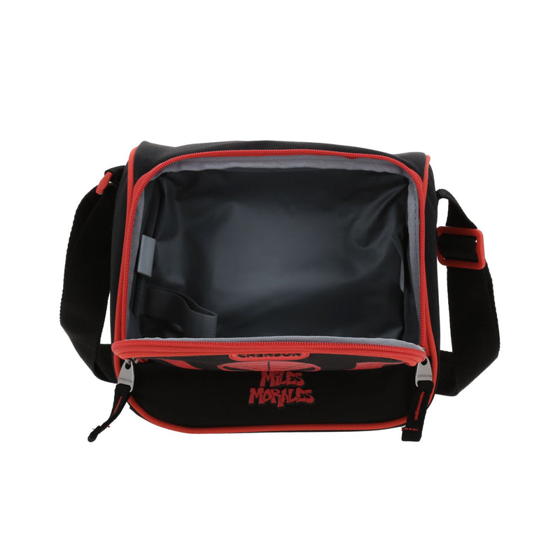 Lonchera Negra Relieve Miles Morales Chenson Sello