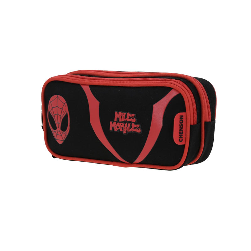 Lapicera Negra Relieve Miles Morales Chenson Sello