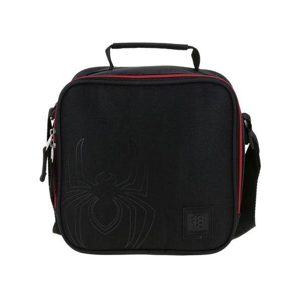 Lonchera Negra Relieve Araña Miles Morales 1818 Sut
