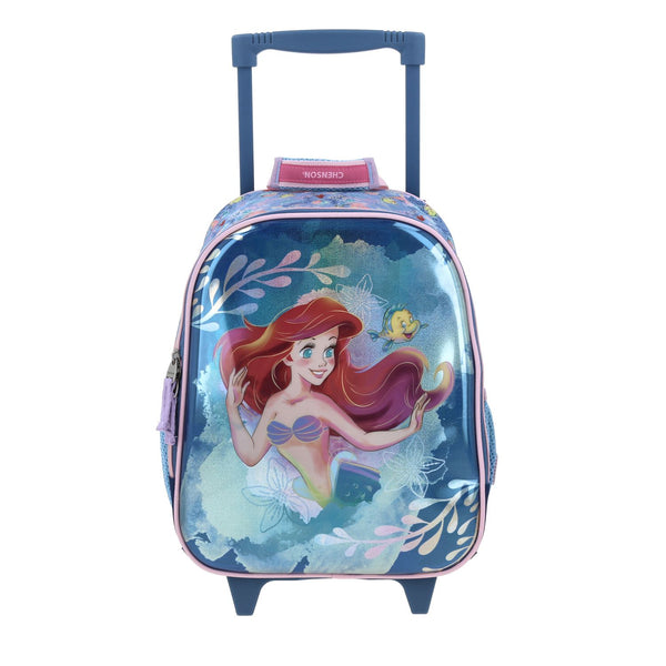 Mochila con ruedas Azul Chenson Princesas Agry