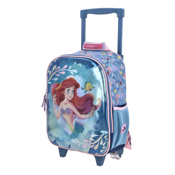 Mochila con ruedas Azul Chenson Princesas Agry