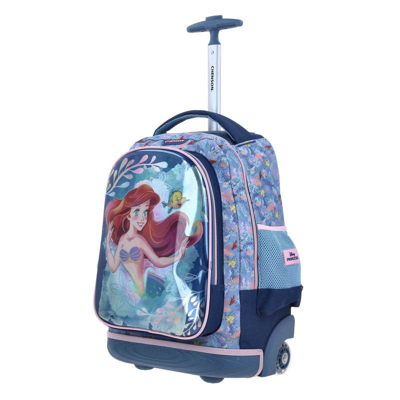 Mochila con ruedas Azul Chenson Princesas Agry