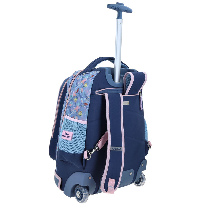Mochila con ruedas Azul Chenson Princesas Agry