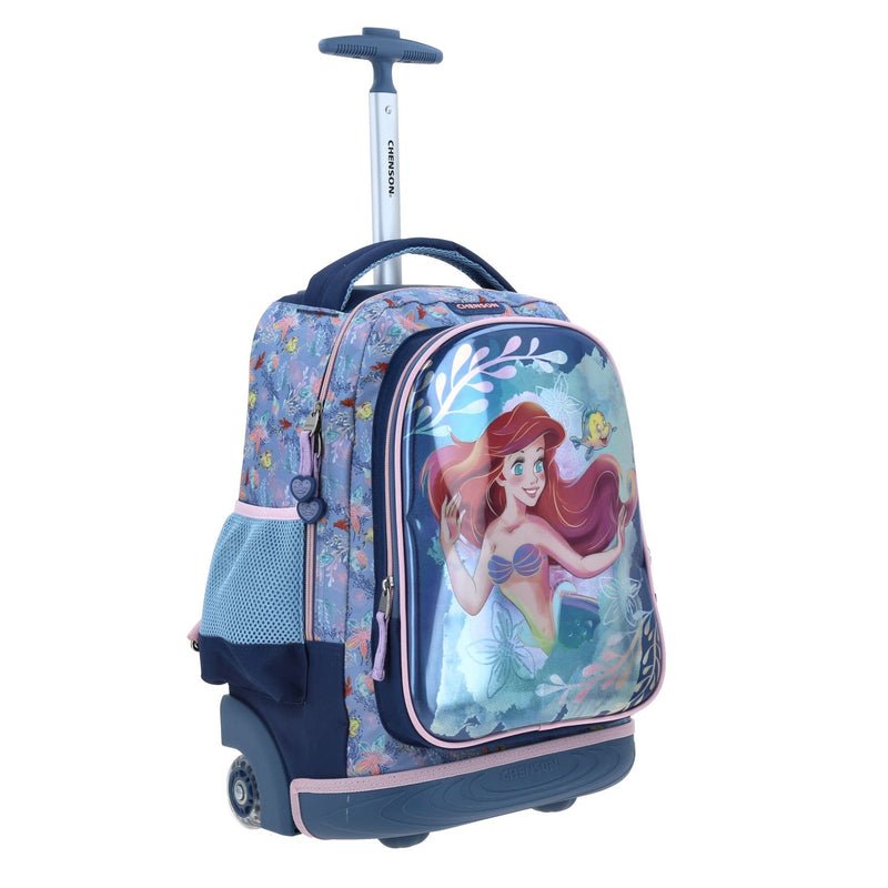 Mochila con ruedas Azul Chenson Princesas Agry