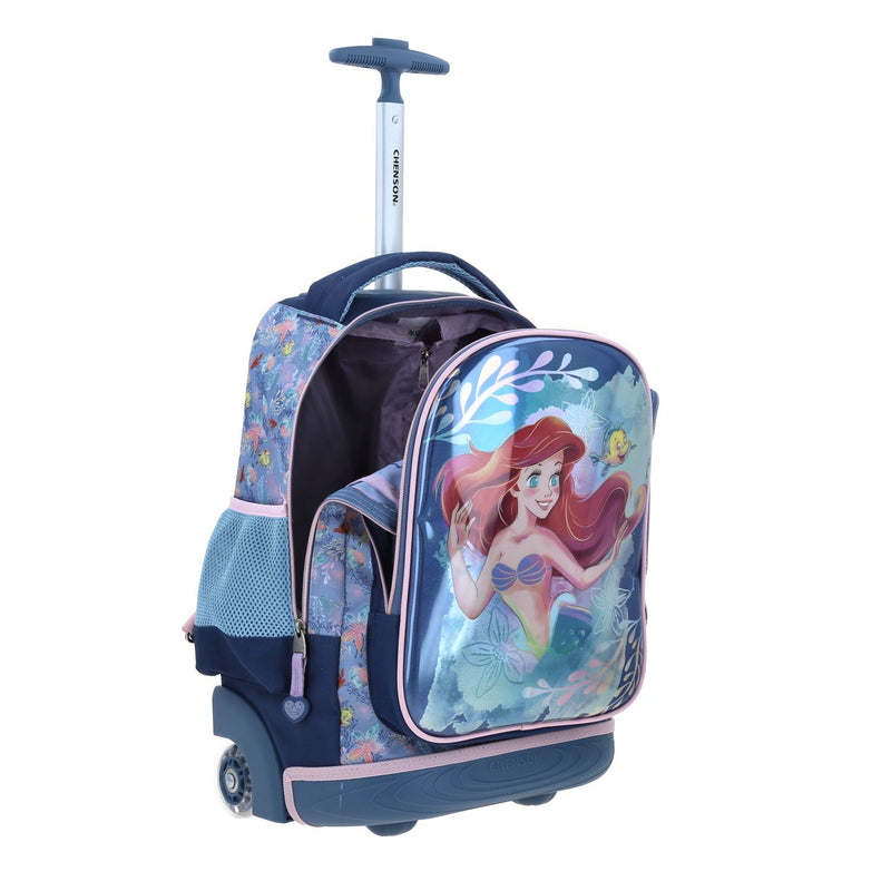 Mochila con ruedas Azul Chenson Princesas Agry