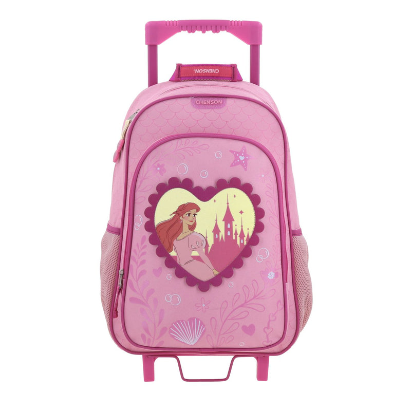 Mochila con Ruedas La Sirenita Rosa Chenson Bff