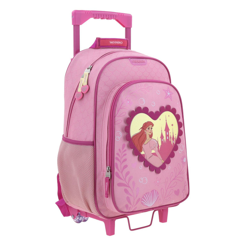 Mochila con Ruedas La Sirenita Rosa Chenson Bff