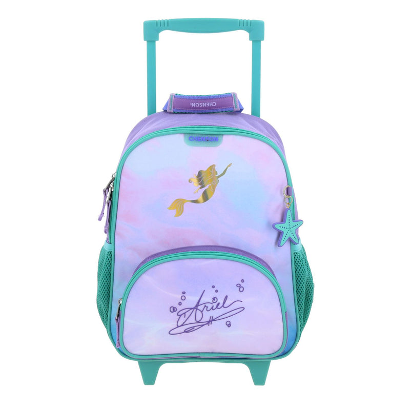 Mochila Lila con Ruedas Princesas Chenson Deeper