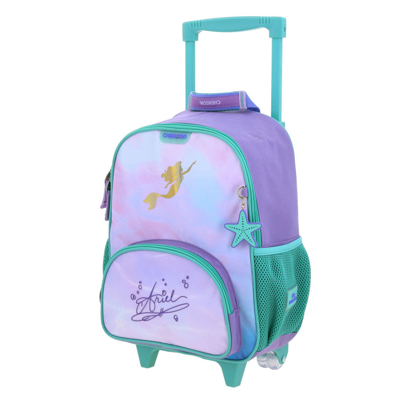 Mochila Lila con Ruedas Princesas Chenson Deeper