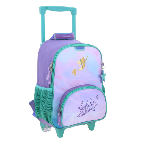 Mochila Lila con Ruedas Princesas Chenson Deeper