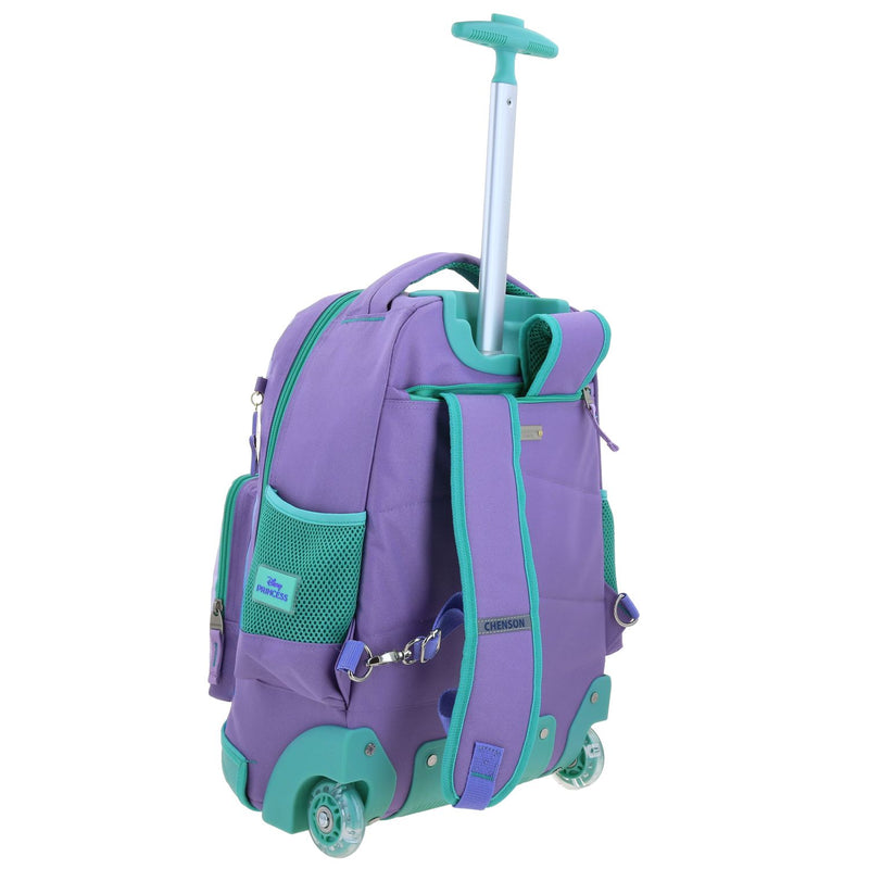 Mochila Lila con Ruedas Princesas Chenson Deeper