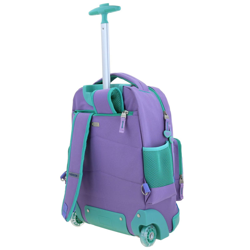 Mochila Lila con Ruedas Princesas Chenson Deeper