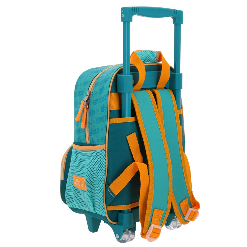 Mochila con Ruedas Turquesa Princesas Chenson Hei