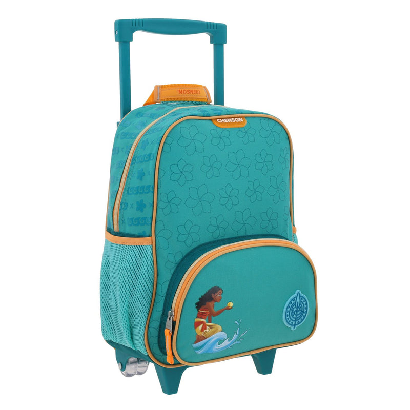 Mochila con Ruedas Turquesa Princesas Chenson Hei
