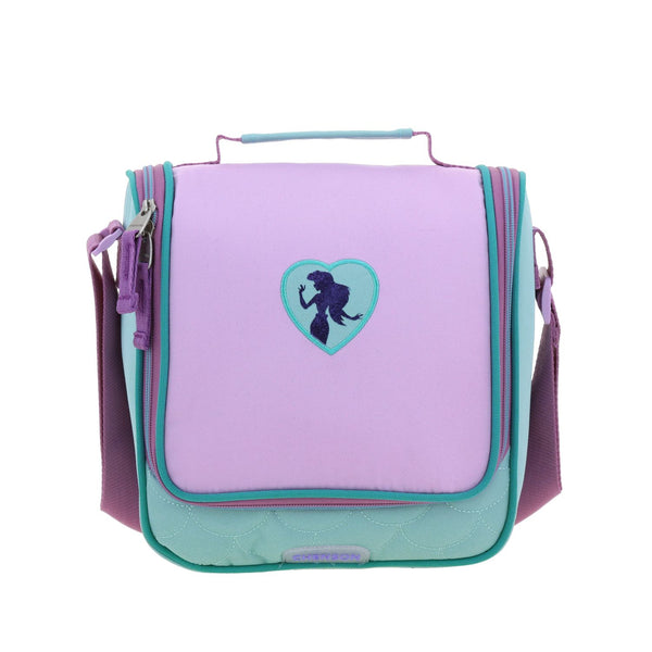 Lonchera Turquesa Diseño Corazón Ariel Princesas Chenson Luriel