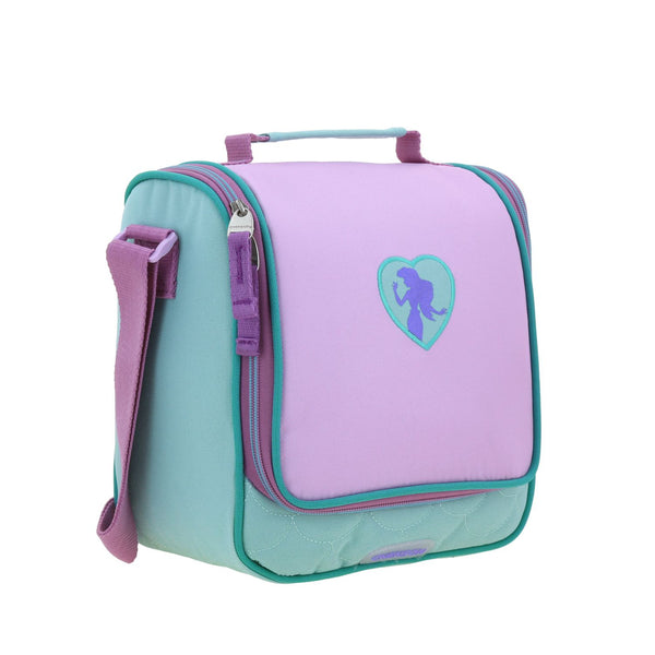 Lonchera Turquesa Diseño Corazón Ariel Princesas Chenson Luriel