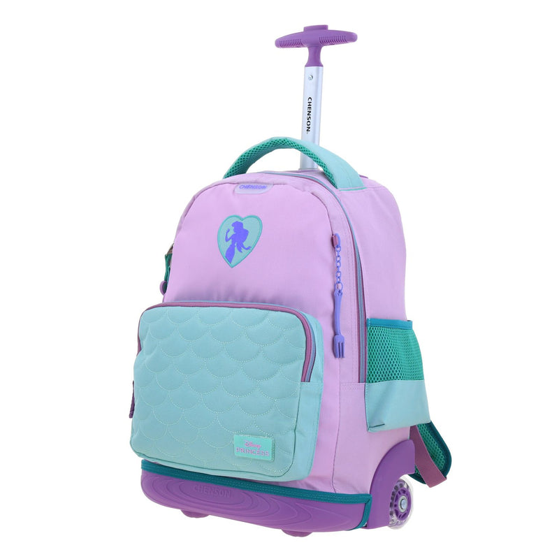 Mochila con Ruedas Turquesa Princesas Chenson Luriel